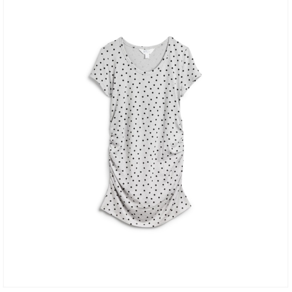 Alma Short Sleeve Maternity Knit Top